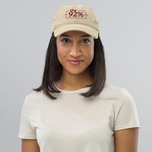 Distressed Hat - MAROON Imprint