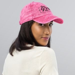 Vintage Cap - BLACK Imprint
